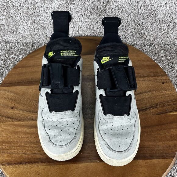 Nike Air Force 1 Low Utility Mens Size 6.5 Shoes Sneakers Spruce Fog AO1531-301 - Picture 4 of 9